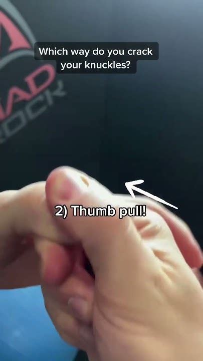 How To Crack Your Knuckles Shorts Youtube