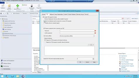 How To Enable PXE Boot SCCM 2016 YouTube