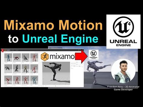 Free Video Mixamo Motion To Unreal Engine 4 Full Tutorial From