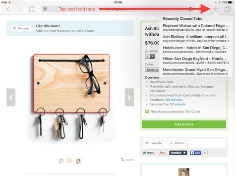 How to reopen recently closed tabs in Safari on iPhone or iPad