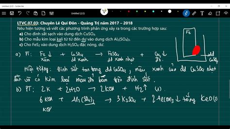 Fe CuSO4 ra gì Tìm hiểu phản ứng hóa học thú vị này