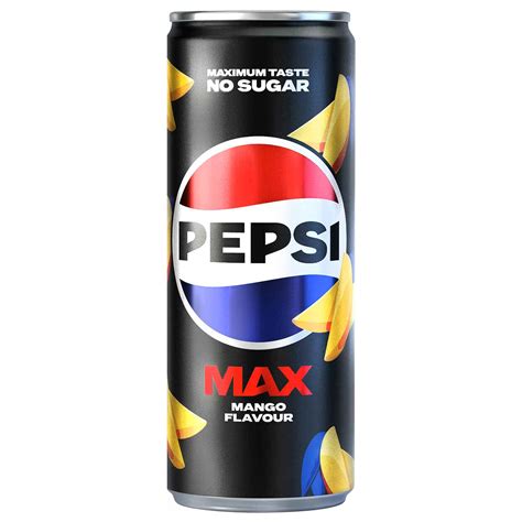 Pepsi Max Mango No Sugar 330ml Online Kaufen Im World Of Sweets Shop