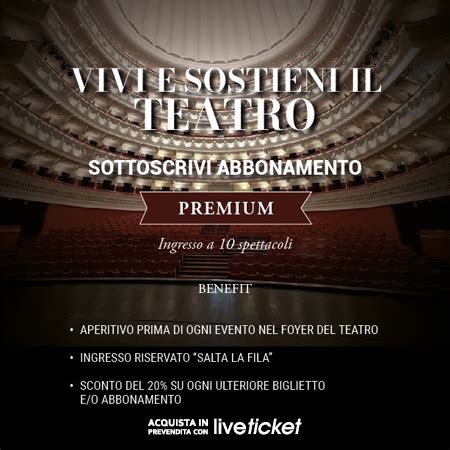 Biglietti Per TEATRO POLITEAMA CATANZARO