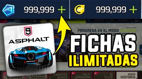 Asphalt 9 HACK MOD 2024 Consigue Créditos y FICHAS ILIMITADAS en