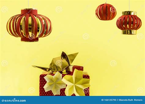 Chinese New Year 2020 Origami Style Stock Illustration - Illustration ...