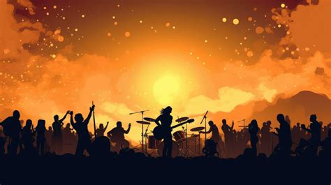 Rock Music Concert Background Illustration 24569689 Stock Photo At Vecteezy