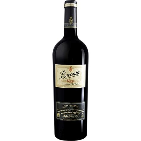 Comprar Vino Tinto Gran Reserva Doca Rioja Botella Cl Beronia