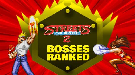 R Bear Is By Far The Toughest Streets Of Rage 2 Bosses Ranked Sega