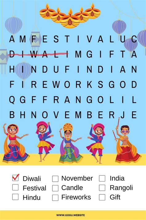 Diwali Word Search Diwali School Website Kindergarten Worksheets