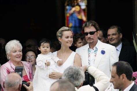 Johnny Hallyday P Re De Enfants Chang Par Son Mariage Avec