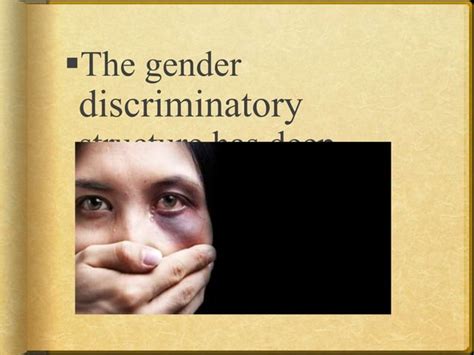 Gender Discrimination Ppt