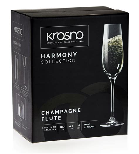 Kieliszki Do Szampana Krosno Harmony Ml Do Szampana Prosecco Wina