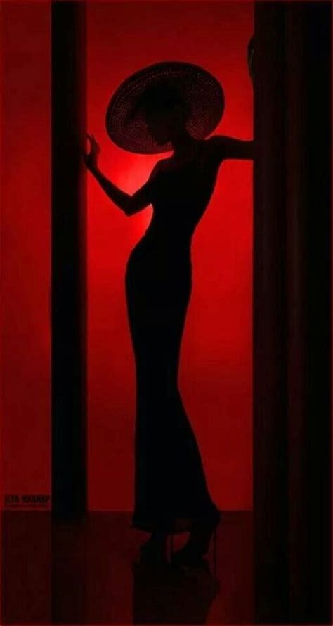 Silhouette Fotografie Silhouette Photography Foto Art Red