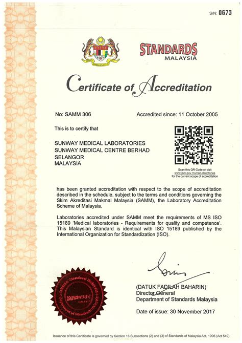 MS ISO 15189 2007 By Standards Malaysia