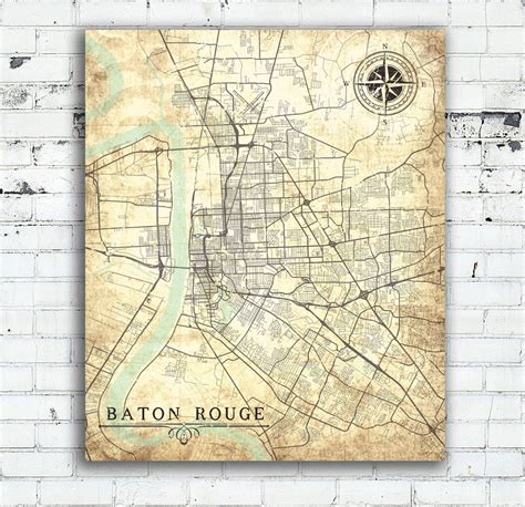 Printable Map Of Baton Rouge - Printable Maps