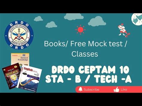 DRDO CEPTAM STA B Complete Study Material And Free Mock Based On