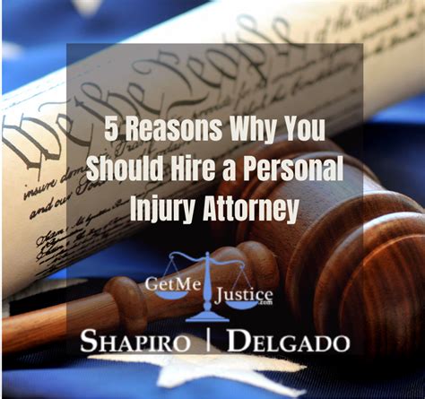 Reasons Why You Should Hire A Personal Injury Attorney