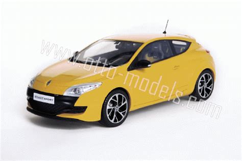 Modellino In Miniatura Renault Megane Rs Ottomobile Giallo