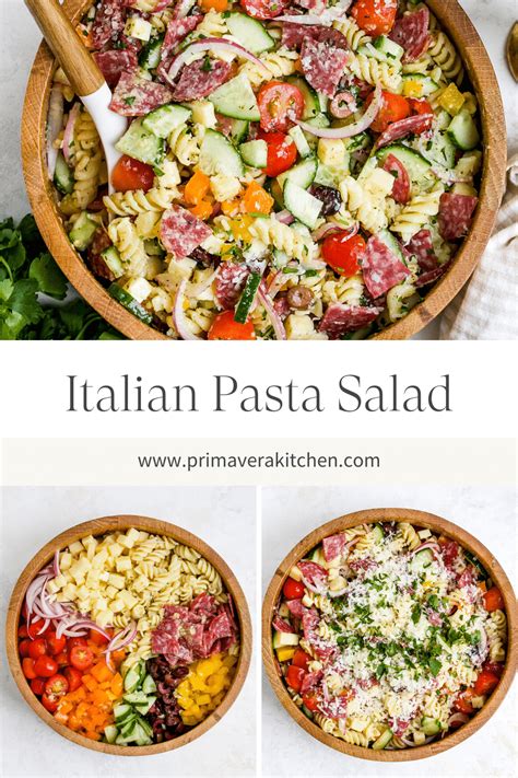 Italian Pasta Salad Recipe Primavera Kitchen