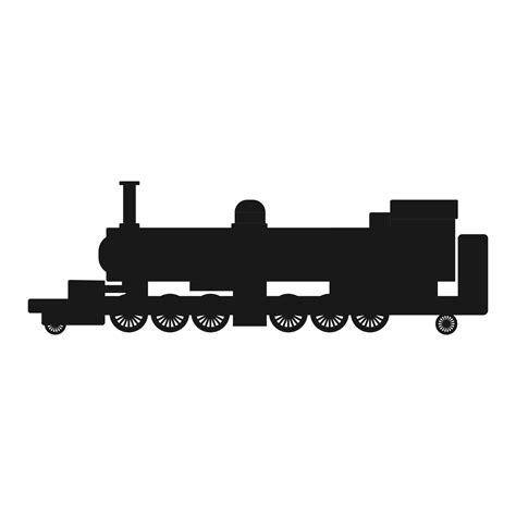 Steam Locomotive Icon 21959000 Vector Art At Vecteezy