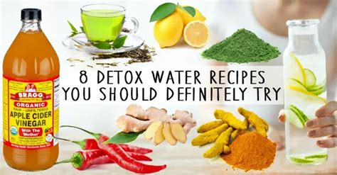 8 Detox Water Recipes You Should Definitely Try Healthpositiveinfo