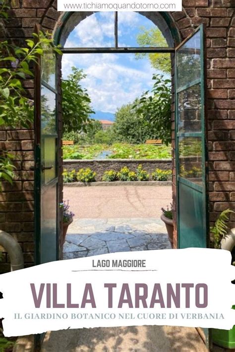 I Giardini Di Villa Taranto A Verbania Nel Villa Ispirazione Di