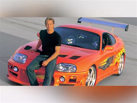 Iconic Orange Toyota Supra From Fast and Furious Auctioned for INR 4.08 Crore