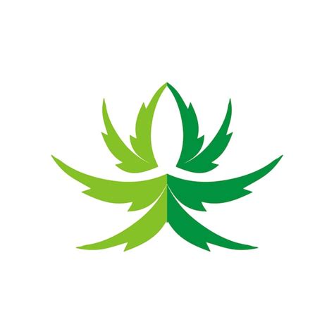 Premium Vector | Cannabis leaf vector image