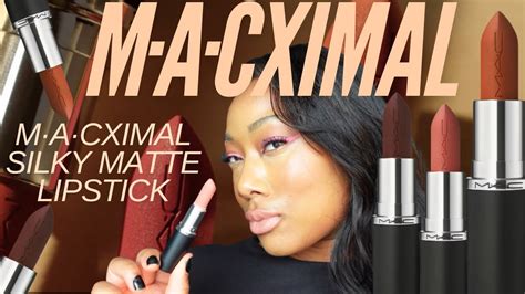 MAC Cosmetics NUDE Lipsticks Natural Lighting Swatches YouTube