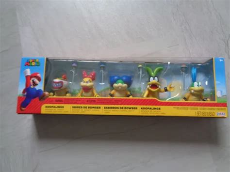 SUPER MARIO KOOPALINGS Bowser Jr Wendy Ludwig Iggy Larry Neu Orig