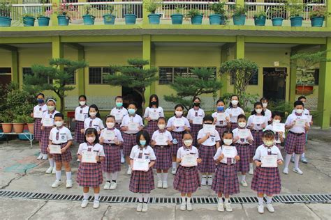 Pins And Certificates Of Clean Neat And Active Learning Students Awards