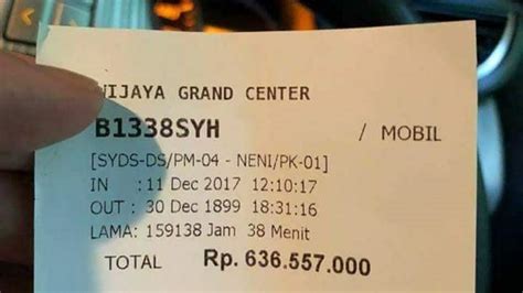 Waduh Parkir Mobil Di Kawasan Pusat Perbelanjaan Orang Ini Kena Biaya