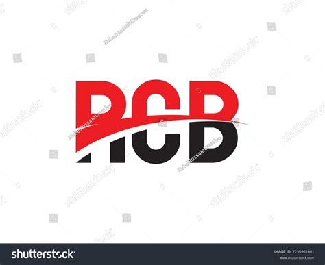 Rcb Letter Initial Logo Design Vector Stock Vector (Royalty Free) 2250961601 | Shutterstock