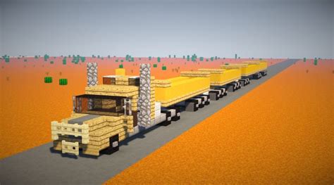 Australian Road Train Minecraft Map Minecraft City Minecraft