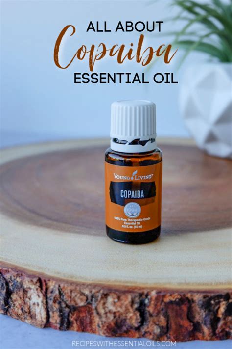 All About Copaiba Essential Oil - Recipes with Essential Oils