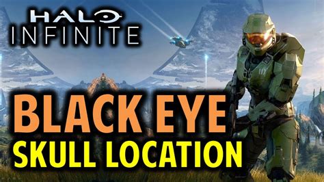 Black Eye Skull Location Halo Infinite Collectibles Guide YouTube