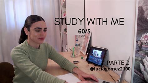 REAL STUDY WITH ME 3 horas 60 5 Técnica Pomodoro Estudia