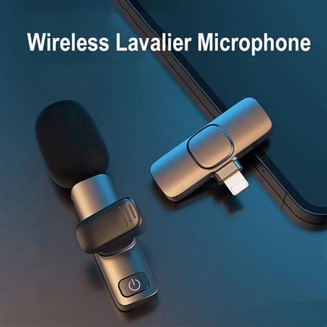 K9 Wireless Lavalier Microphone Single Mic And Receiver For Iphone Type