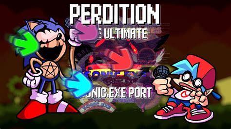 Perdition Fnf The Ultimate Sonic Exe Port Youtube