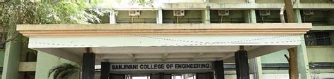 Sanjivani College Of Engineering Admission 2024 Cutoff Courses Fees