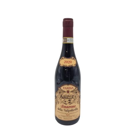 Farina Amarone Della Valpolicella 2020 75cl The Vineyard Wine