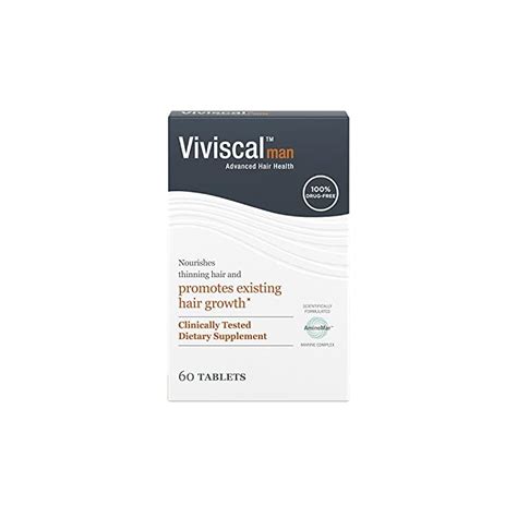 Viviscal Men S Hair Growth Supplements For Thicker Fuller Hair