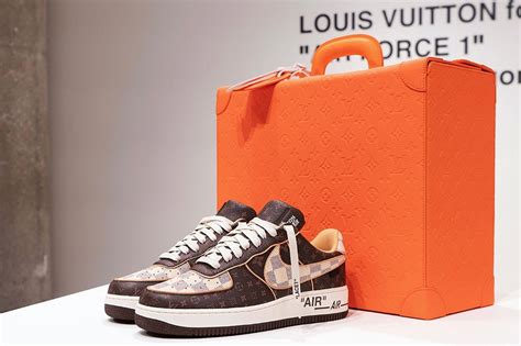 Sotheby S To Auction Louis Vuitton And Nike Air Force By Virgil