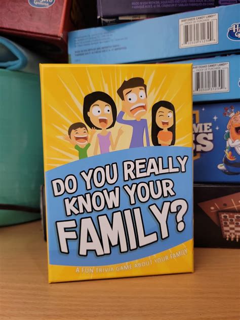 Amazon.com: Do You Really Know Your Family? A Fun Family Game Filled
