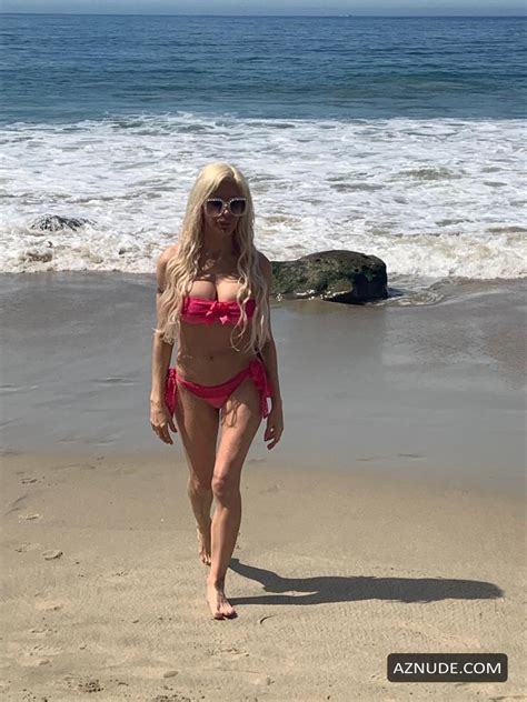 Angelique Morgan Spotted In A Tiny Bikini On The Beach In Laguna Beach AZNude