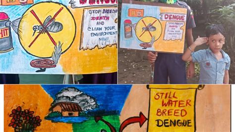 Dengue Awareness Video And Poster Slogan Making Tutorial Youtube