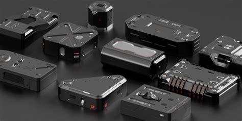 Sci Fi Boxes Futuristic 3d Model