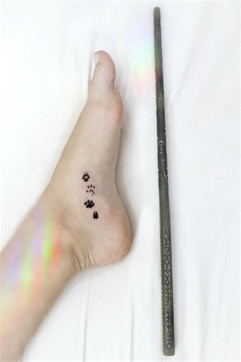 This Tiny Harry Potter Tattoo Nods To The Marauders In The Most Subtle