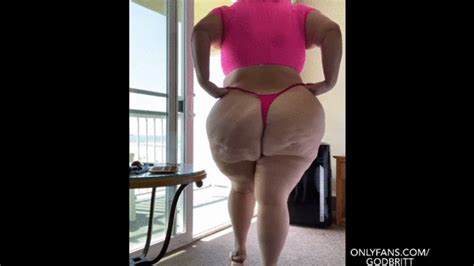BBW Twerking In A Pink G String And Heels Brittneylovebliss Clips4sale