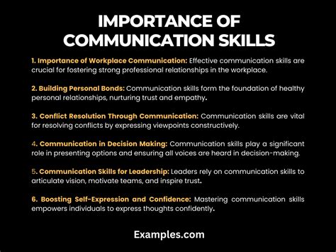 Importance Of Communication Skills 7 Examples How To Improve